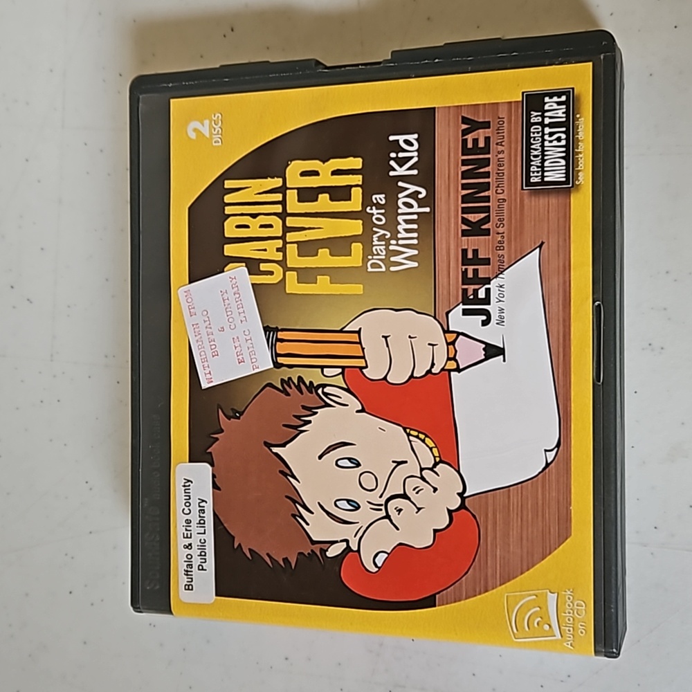Cabin Fever Diary of a Wimpy Kid audiobook by Jeff Kinney!